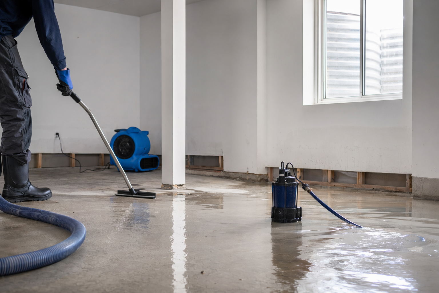 Your Basement Flooded — First Steps