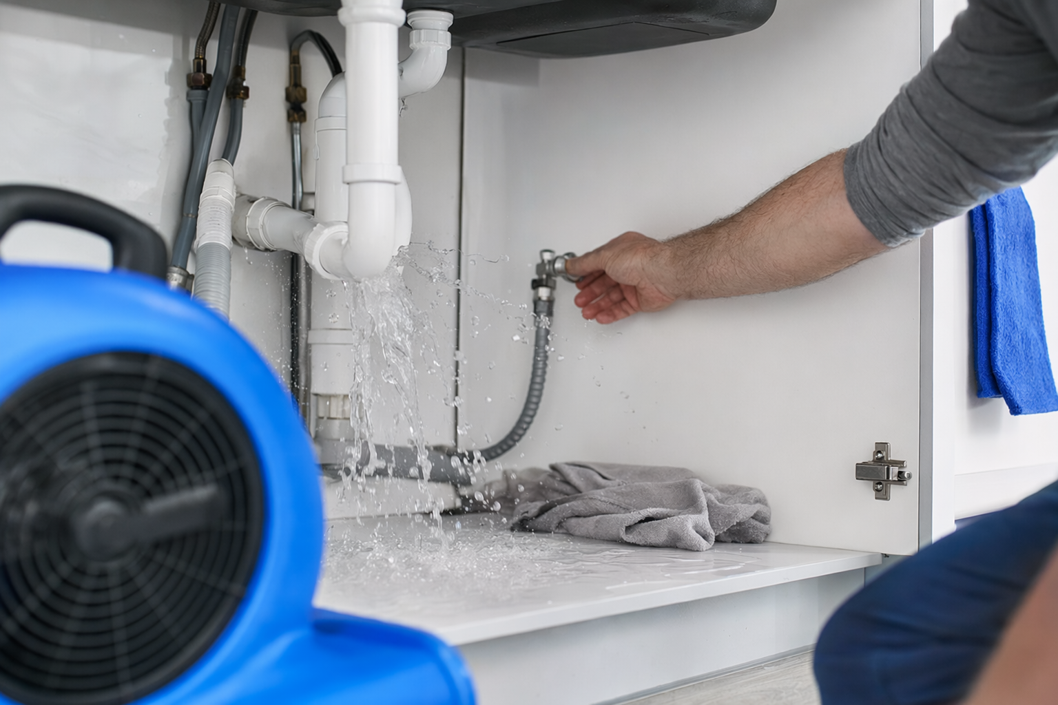 Dishwasher Overflow: Cleaning Up Safely