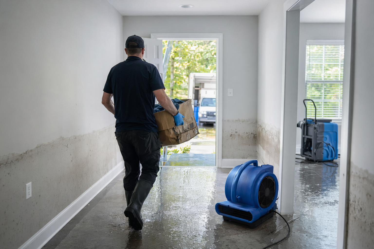 Storm and flood cleanup — getting your home dry and safe